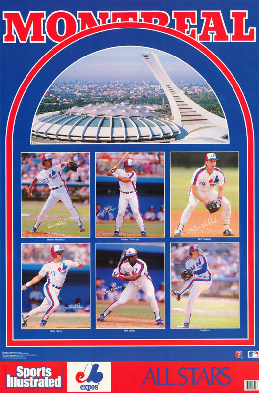 MLB - MONTREAL EXPOS MONTAGE - POSTER LC4E