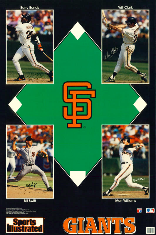MLB - SAN FRANCISCO GIANTS ALL STARS - POSTER RC51B