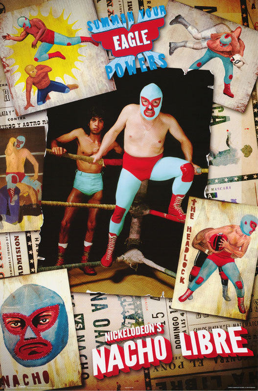 MOVIE - NACHO LIBRE-RING - POSTER RC6F