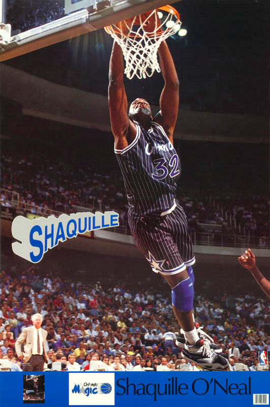 NBA - SHAQUILLE O'NEAL - POSTER RW15U
