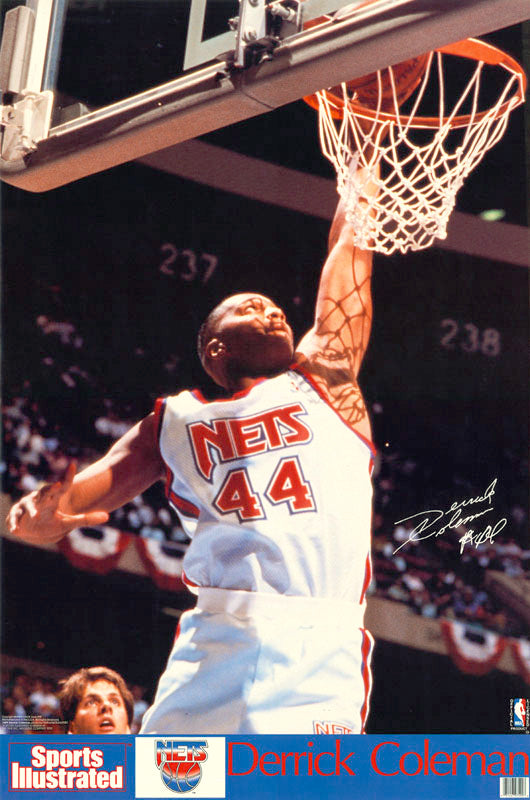 NBA - DERRICK COLEMAN POSTER LW22J